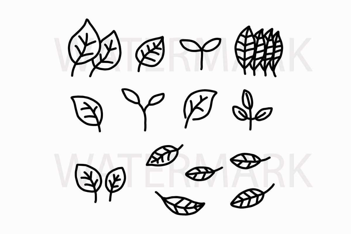 1200x800 bundle outline leaf - Leaf Outline Drawing