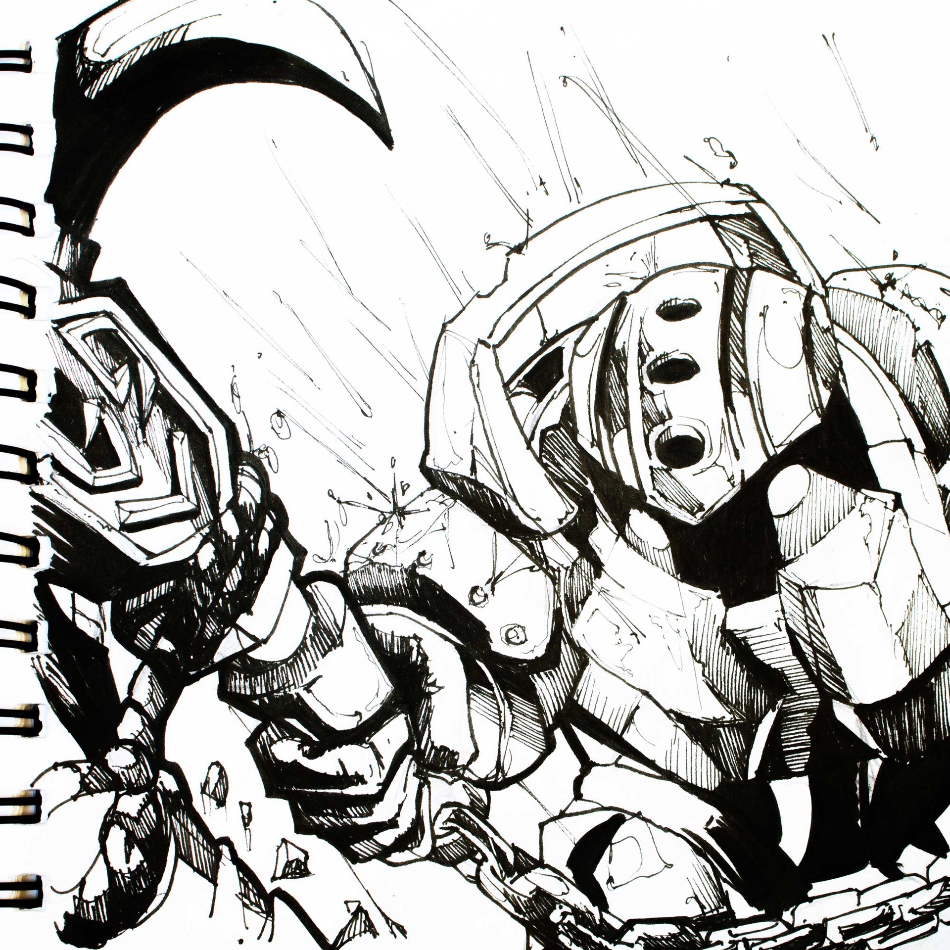 1920x1920 nautilus drawing league for free download - League Drawing