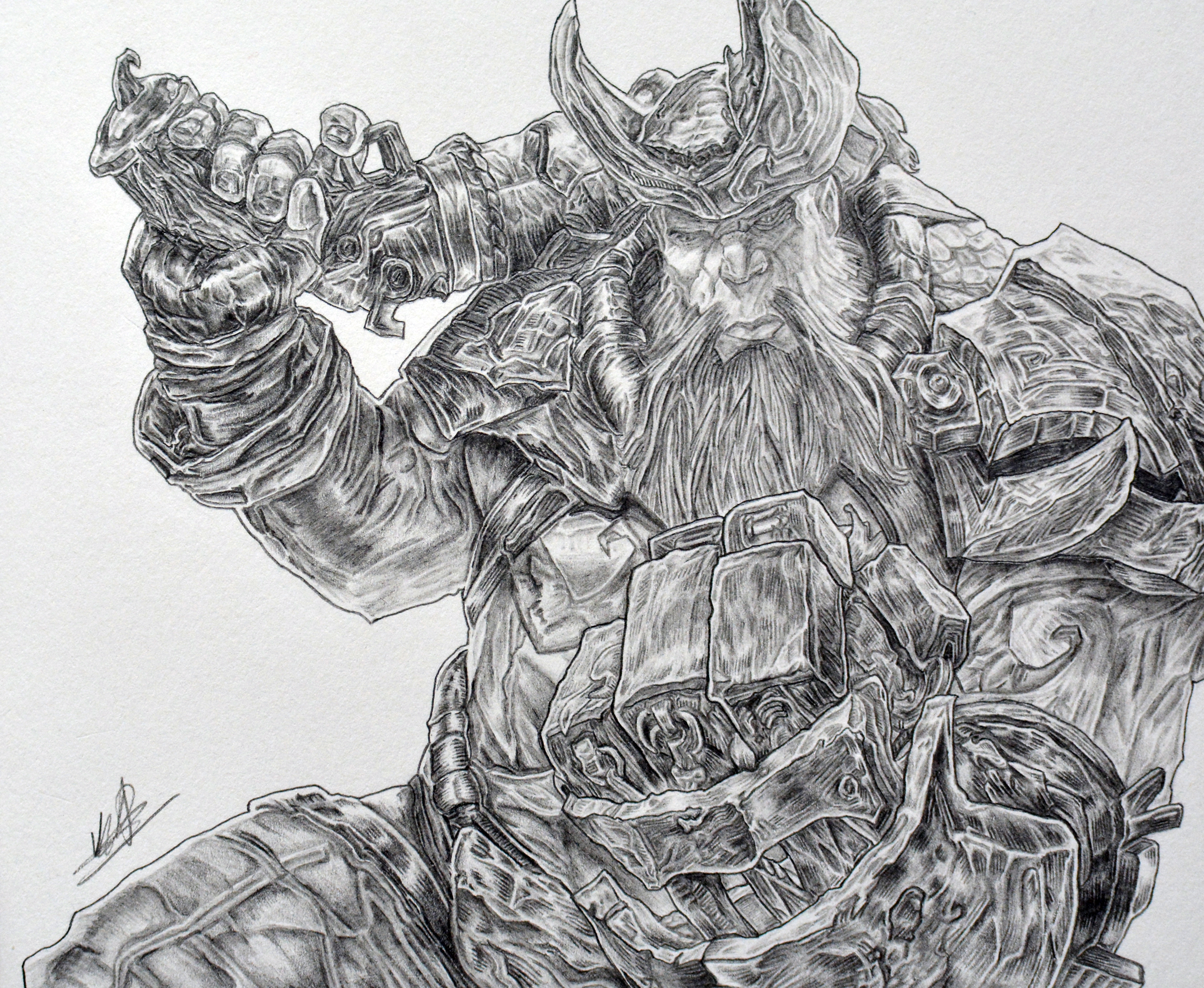 3669x3010 league of legends viet's artwork - League Drawing