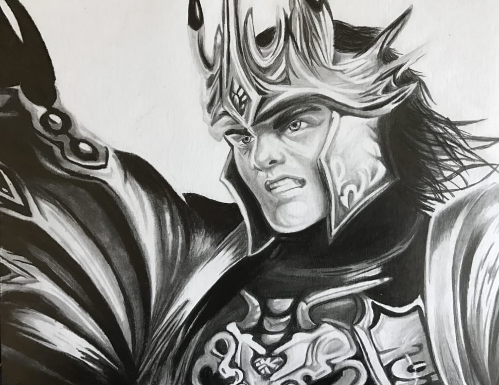 970x749 league of legends jarvan iv drawing - League Drawing