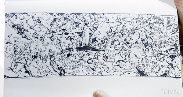 600x317 league of legends the artist for the lolpark and riot hq mural - League Drawing