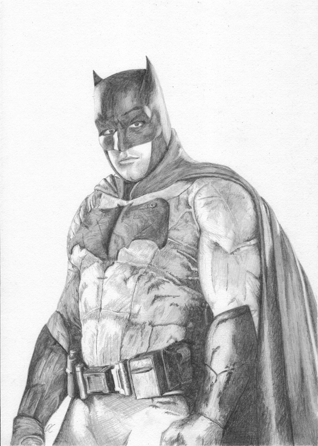 1071x1500 Batman - League Drawing