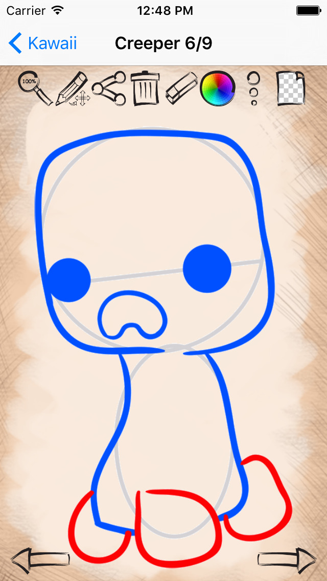 640x1136 Lean How To Draw Kawaii Figures Edition Apps - Lean Drawing