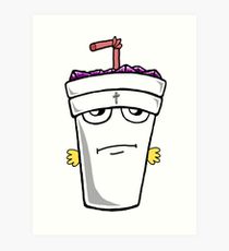 210x230 Aqua Teen Hunger Force Drawing Art Prints Redbubble - Lean Drawing