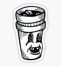 210x230 Double Cup Drawing Stickers Redbubble - Lean Drawing