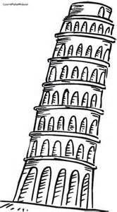 166x300 Drawings Of The Leaning Tower Of Pisa - Leaning Tower Of Pisa Drawing