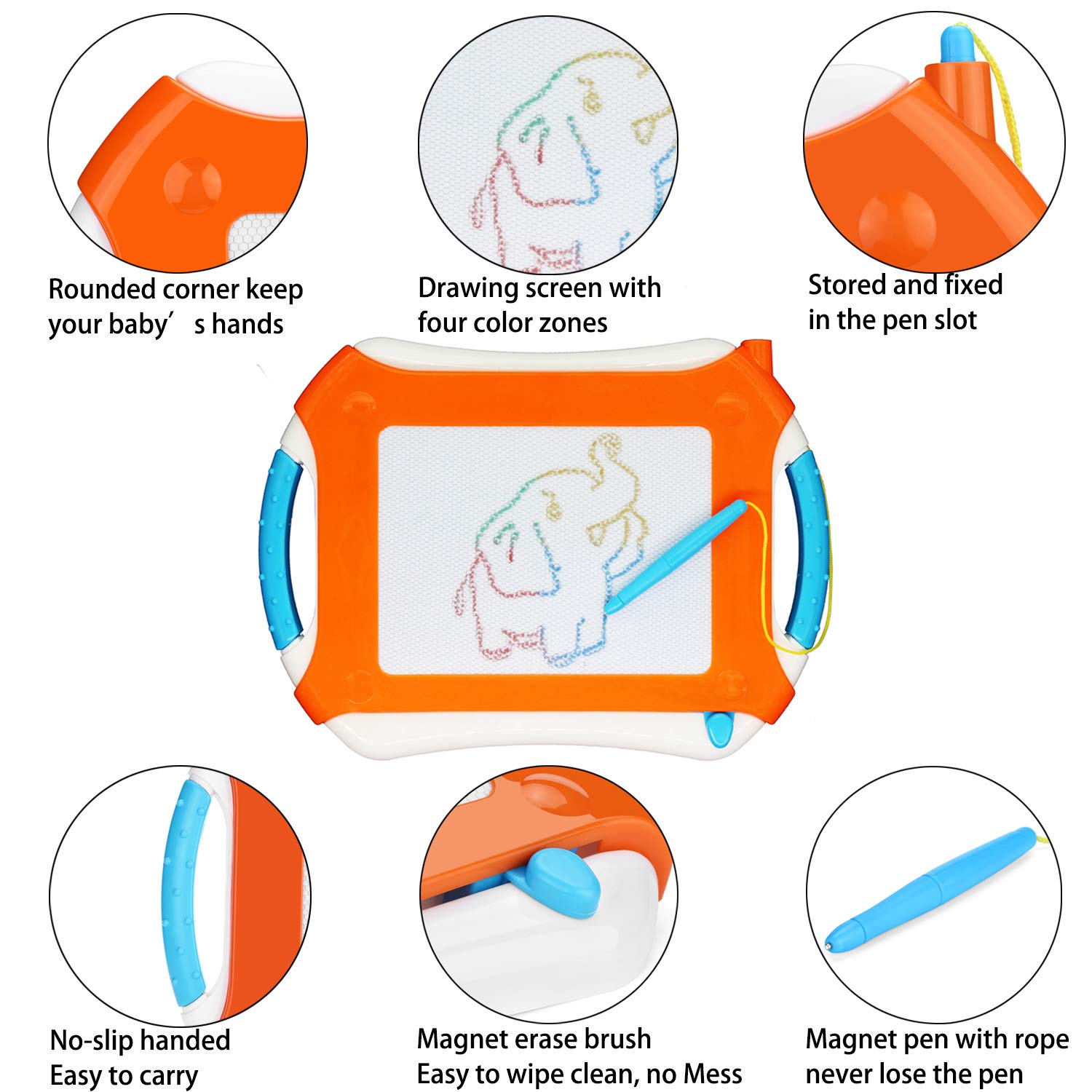 1500x1500 Svance Magnetic Learning Board For Kids In Home School - Learning Drawing For Toddlers