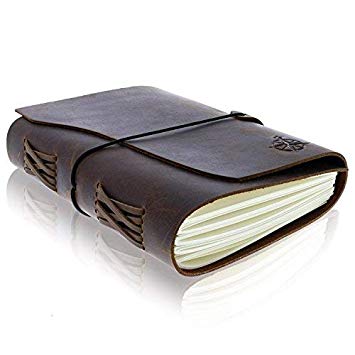 355x355 leather bound journal - Leather Drawing Journal