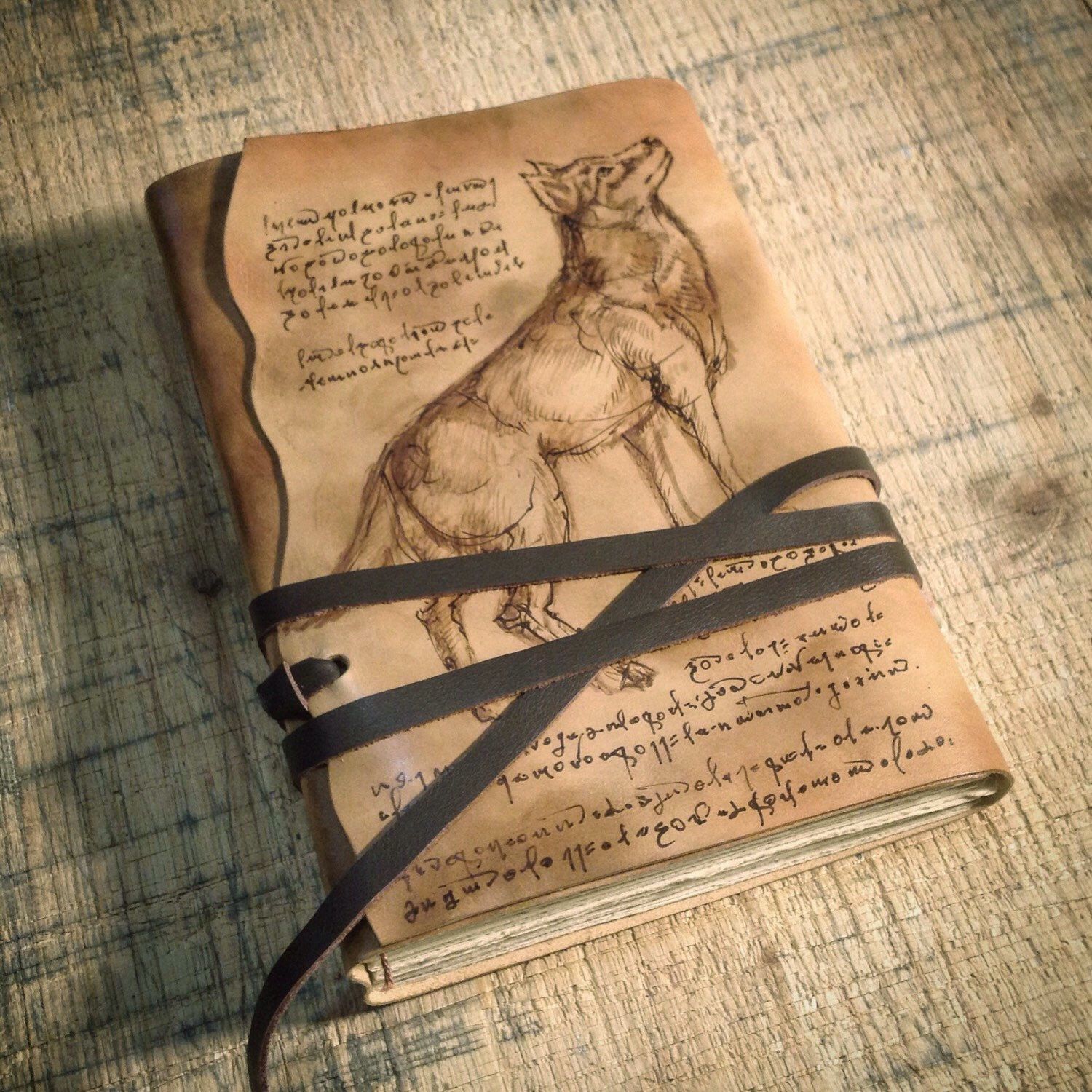 1500x1500 misc custom journals, leather journal - Leather Drawing Journal