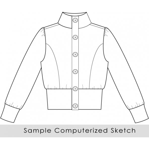 600x600 my custom leather jacket leather jacket master - Leather Jacket Drawing