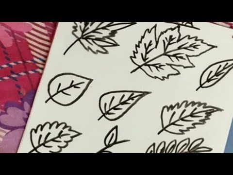 480x360 How To Draw Different Types Of Leaves In Very Easy Steps - Leaves For Drawing