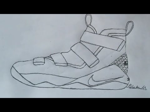 480x360 How To Draw Lebrons Soldiers - Lebron 11 Drawing