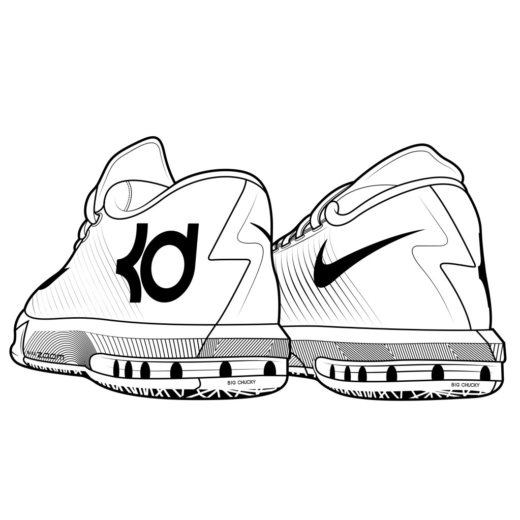 1023x1023 impressive inspiration lebron shoes coloring pages fresh - Lebron 12 Drawing