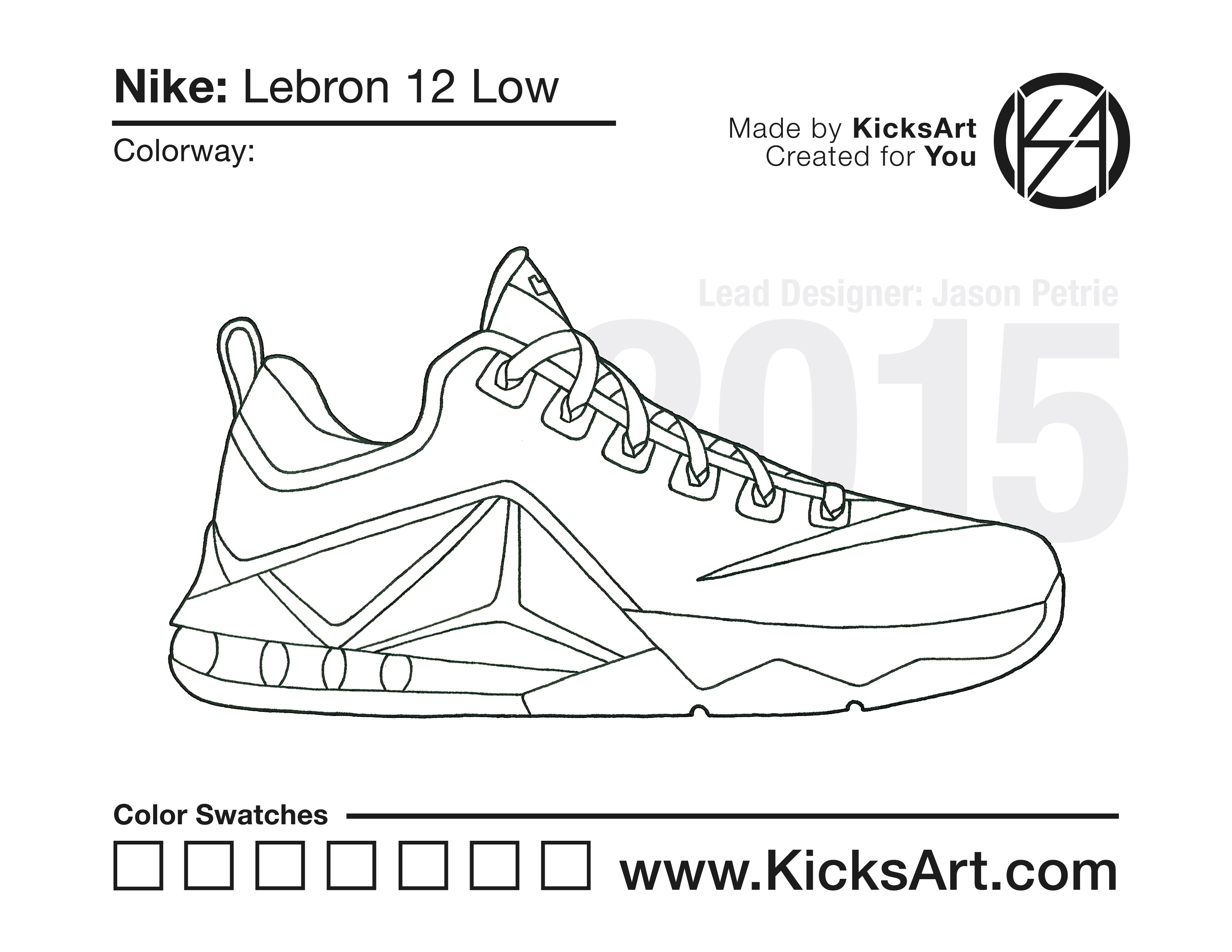 3300x2550 nike lebron - Lebron 12 Drawing