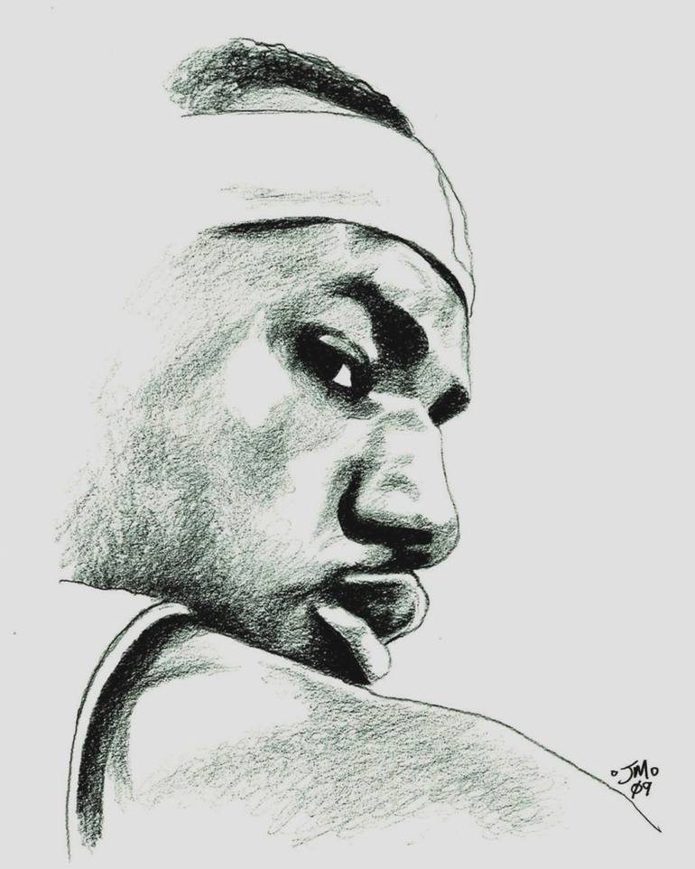 770x962 lebron drawing - Lebron Drawing