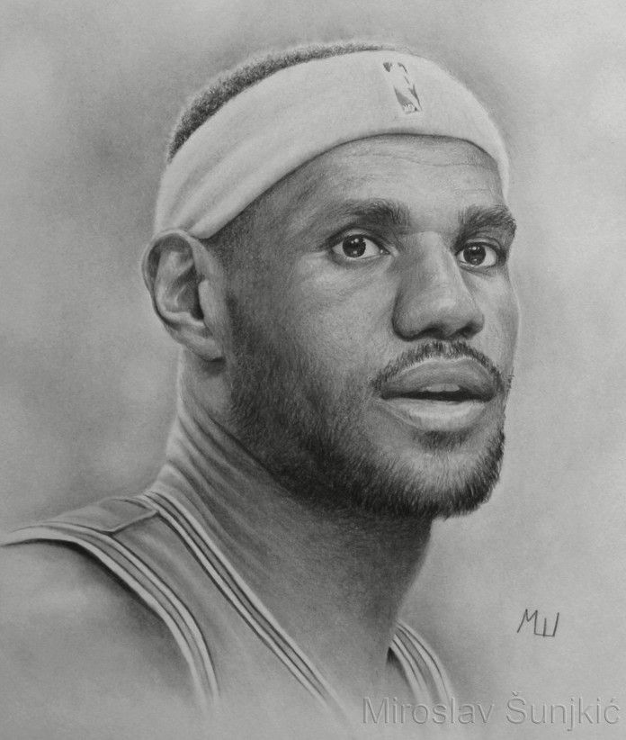 696x822 Pencil Drawing Of Lebron James Pencil Drawings Pencil Drawings - Lebron Drawing