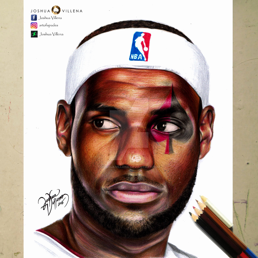 Lebron James Drawing at PaintingValley.com | Explore collection of ...