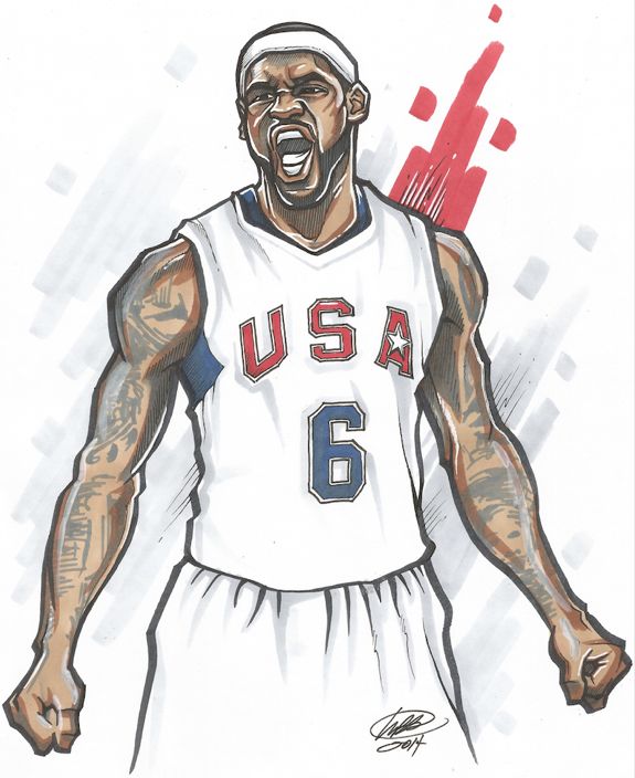 Lebron James Drawing at Explore collection of