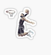 210x230 lebron james drawing stickers redbubble - Lebron James Dunk Drawing