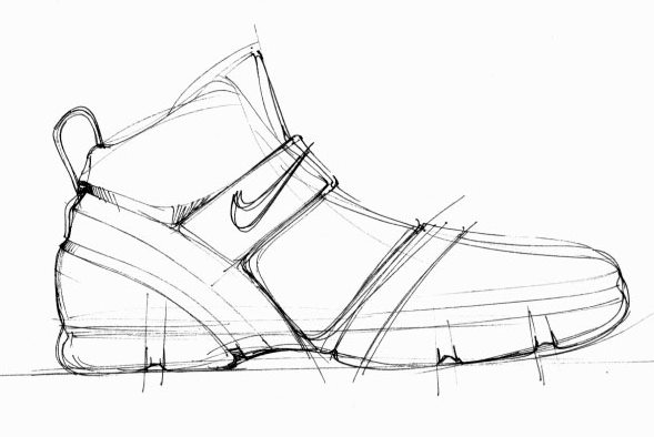 589x394 nike zoom lebron v sneak peek nike lebron - Lebron James Shoes Drawing