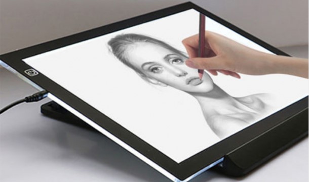 610x360 Light Up Tracing Drawing Pad - Led Drawing Pad