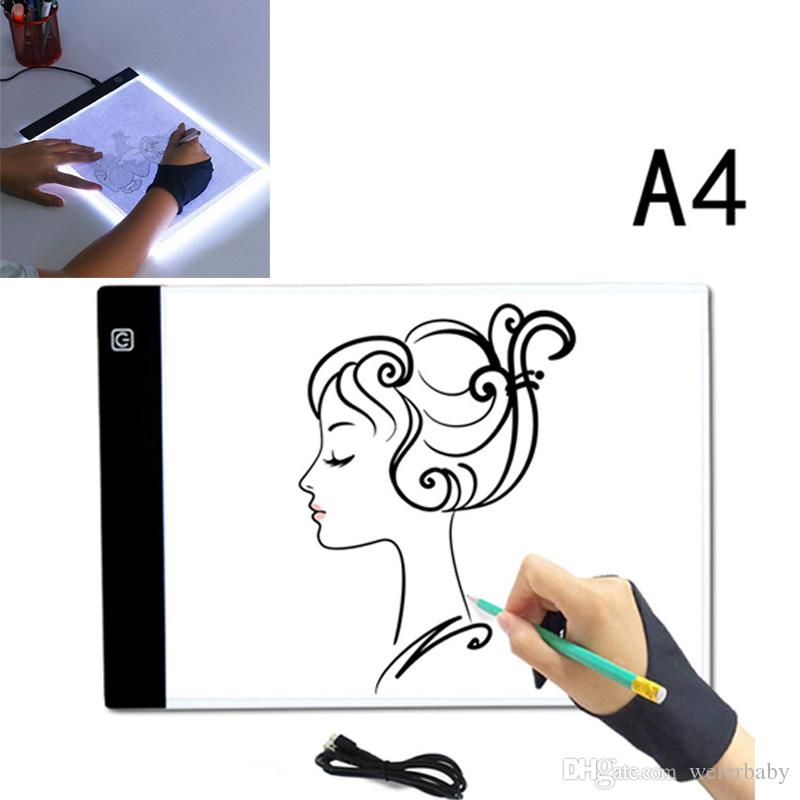 800x800 Led Drawing Copy Board Sketch Board Pad Tracing Light Box - Led Light Drawing