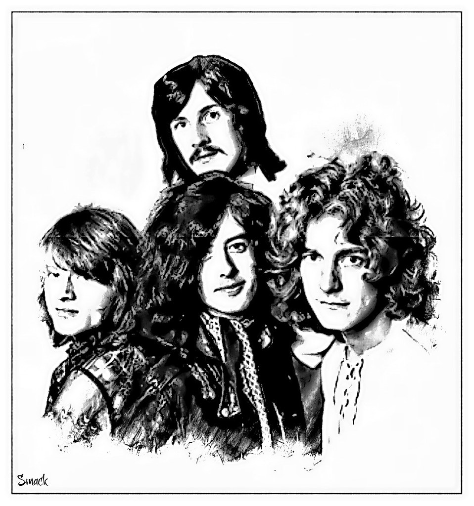 Led zeppelin рисунок