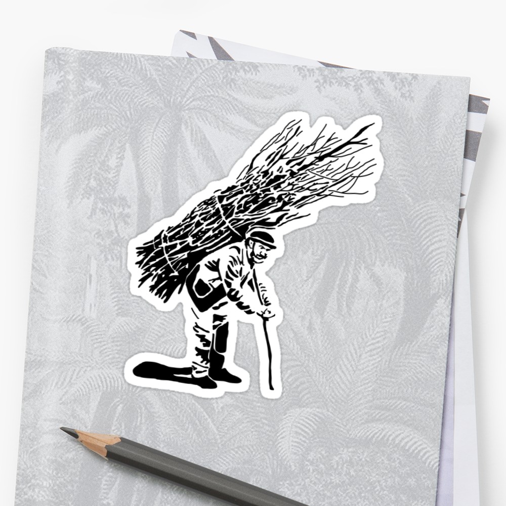1000x1000 led zeppelin iv sticker - Led Zeppelin Drawings