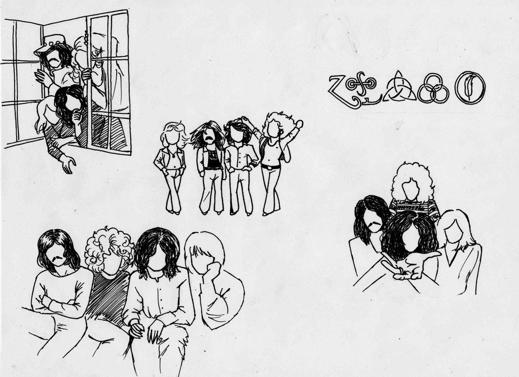 1024x743 today in led zeppelin history - Led Zeppelin Drawings
