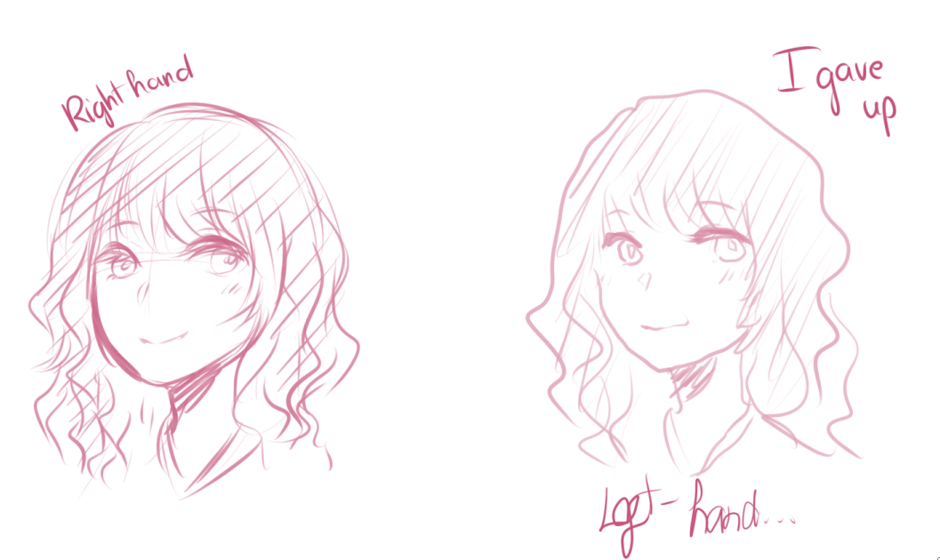 1057x630 Left Hand Drawing Challenge - Left And Right Hand Drawing