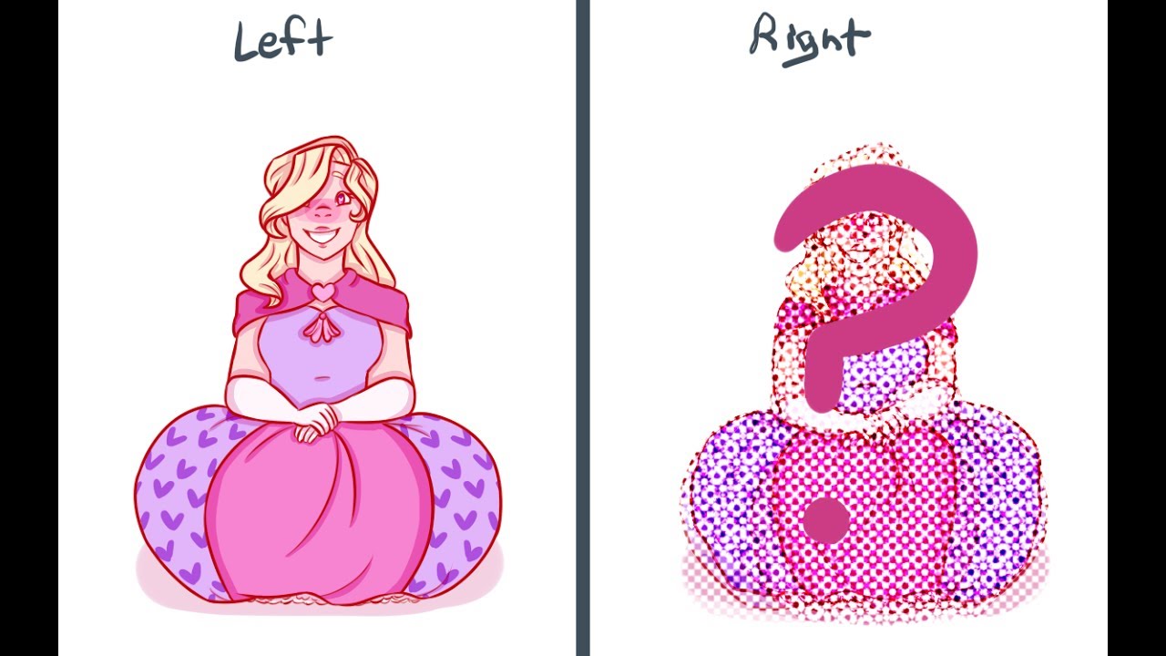 1280x720 left hand vs right hand drawing challenge - Left And Right Hand Drawing