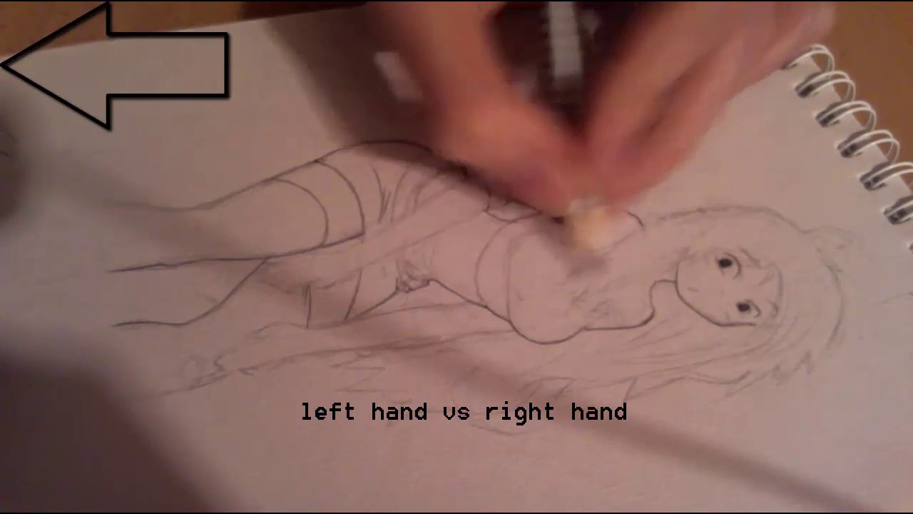 1280x720 left hand vs right hand drawings - Left And Right Hand Drawing