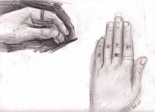 600x435 observation my left hand drawing - Left Hand Drawing