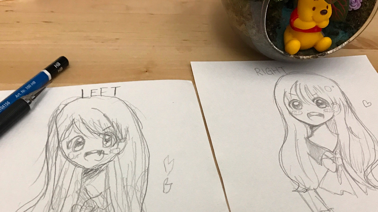 1280x720 Left Hand Drawing - Left Hand Drawing