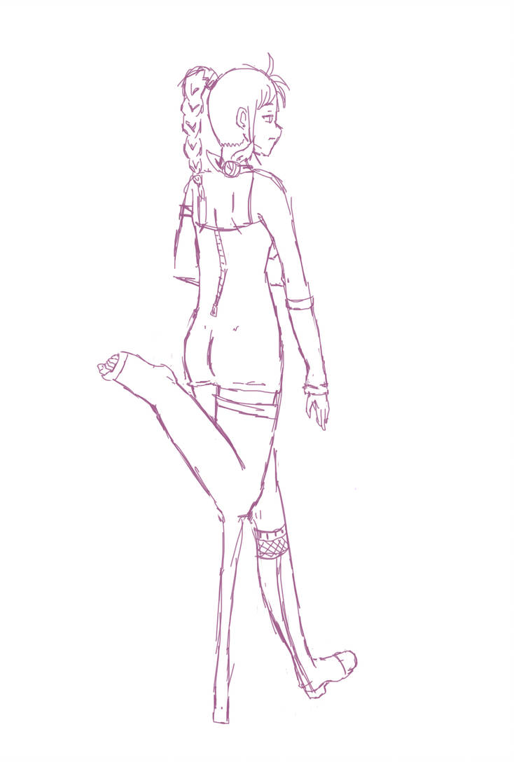 734x1088 walking in a peg leg cast - Leg Cast Drawing