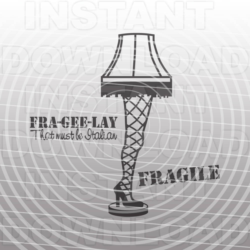 1000x1000 Leg Lamp Christmas Story Vector Art Etsy - Leg Lamp Drawing