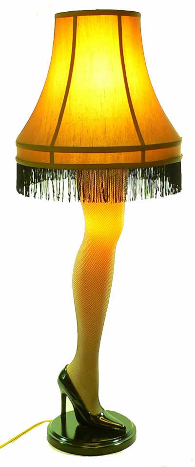 400x956 The Leg Lamp A Christmas Story House - Leg Lamp Drawing