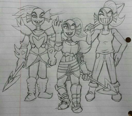 512x449 undyne legacy drawing glitchtale amino - Legacy Drawing