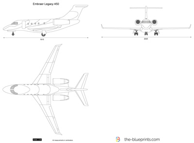 400x294 embraer legacy vector drawing - Legacy Drawing