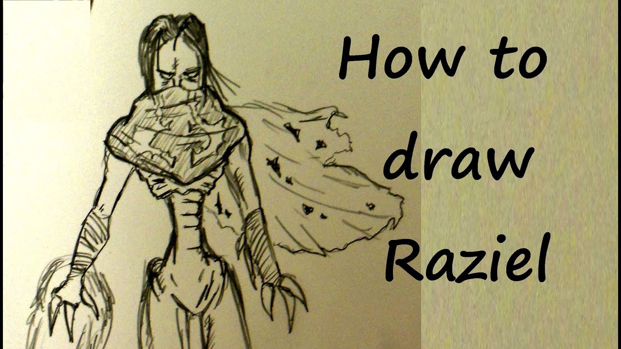 1280x720 ep how to draw raziel from legacy of kain - Legacy Drawing