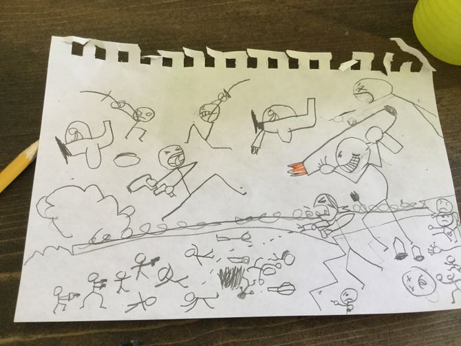 670x503 how to draw stick wars steps - Legacy Drawing