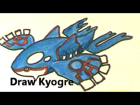 480x360 Kyogre Draw This - Legendary Pokemon Drawing