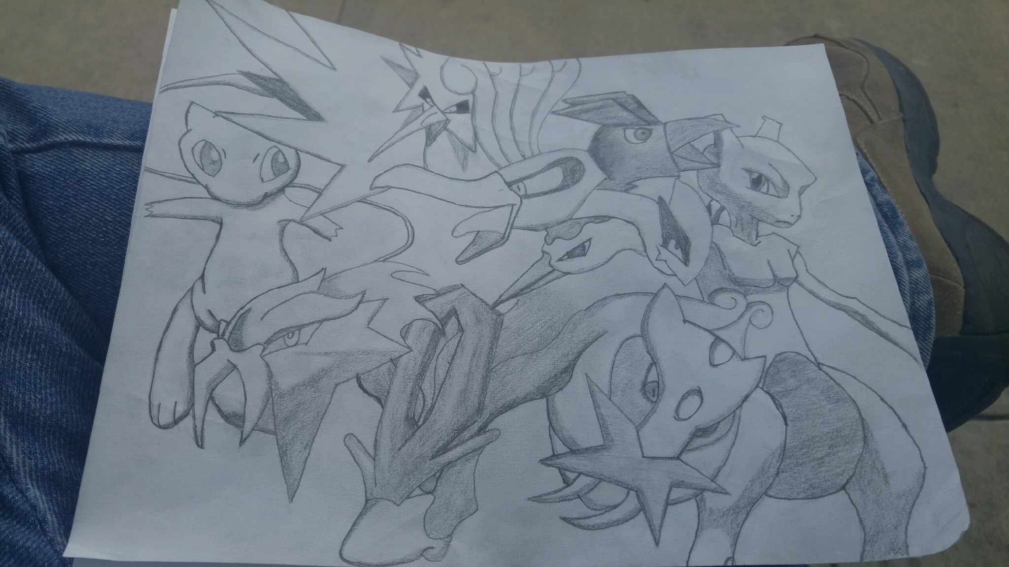 2048x1152 Legendary Pokemon Drawing - Legendary Pokemon Drawing