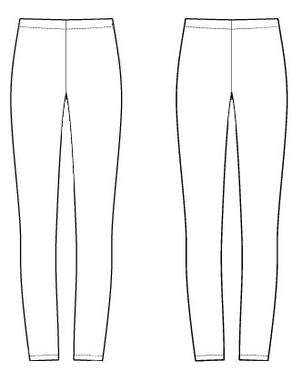 Leggings Drawing