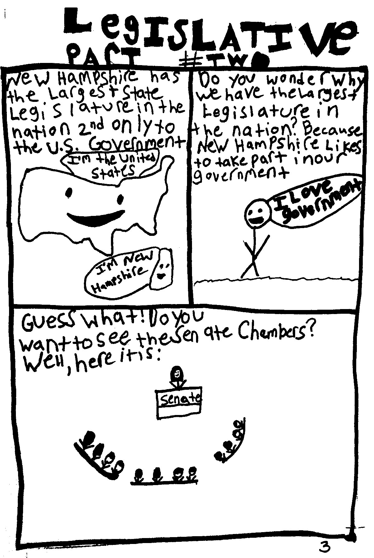 1200x1791 Mrs Adams' Government Part State Legislative - Legislative Branch Drawing