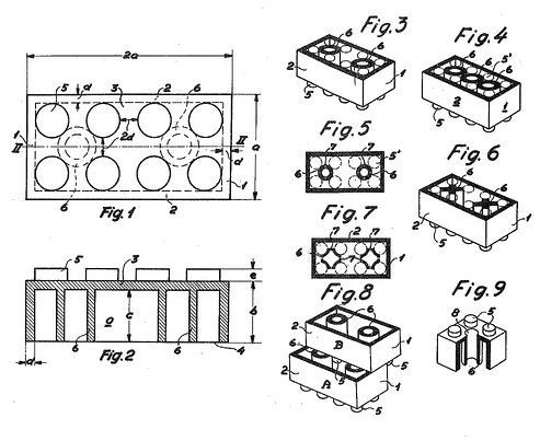 493x403 lego brick patent drawing printing in lego - Lego Brick Drawing