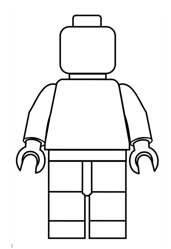556x808 Draw Your Own Minifigure! - Lego Drawing