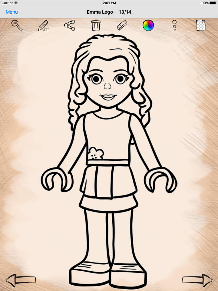 720x960 Drawing Lessons For Lego Friends Version Apps - Lego Friends Drawing
