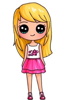 287x414 Stephanie - Lego Friends Drawing