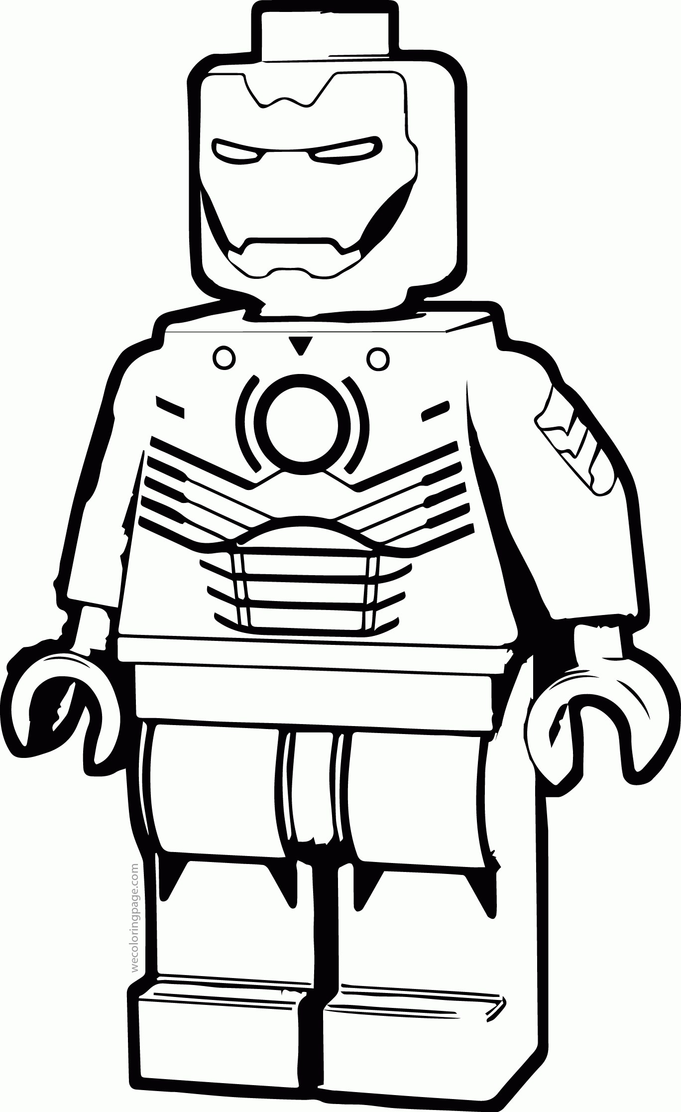 1368x2233 Lego Iron Man Coloring Pages Great Free Clipart, Silhouette - Lego Iron Man Drawing